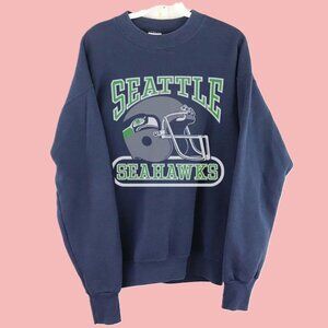 Vtg Seattle Seahawks Football Sweatshirt, Seattle Seahawks Shirt Tee